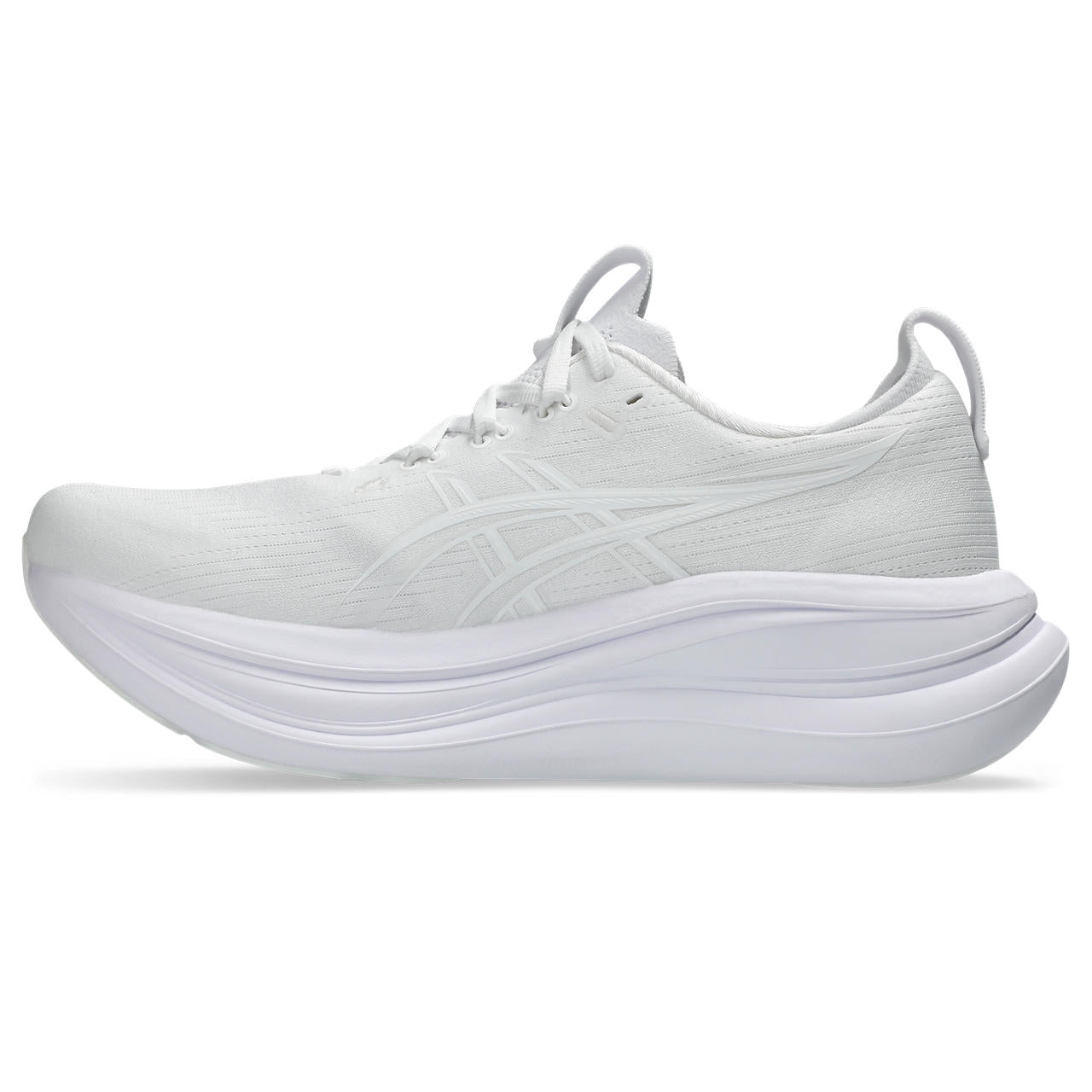 Asics Gel-Nimbus 28 – Triple White Running Shoe