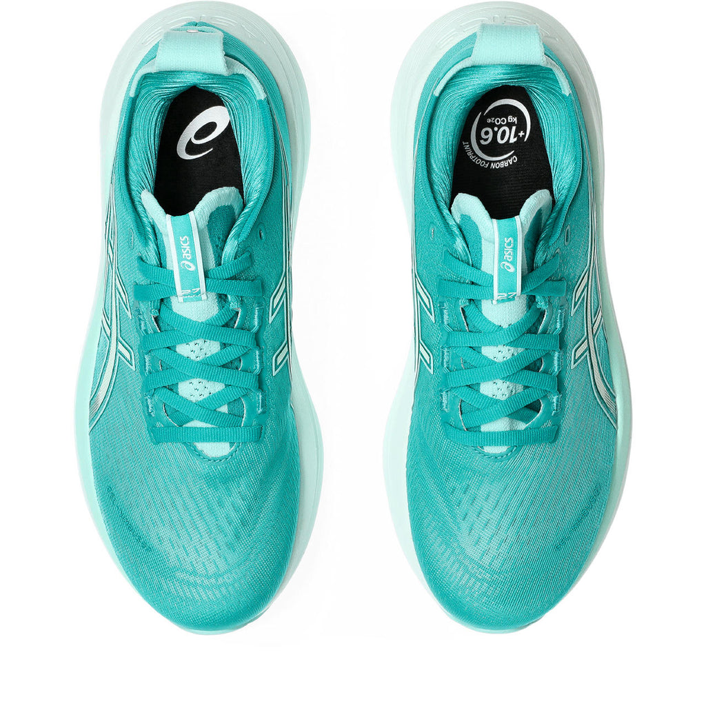 Asics Gel-Nimbus 28 – Turquoise/White Running Shoe