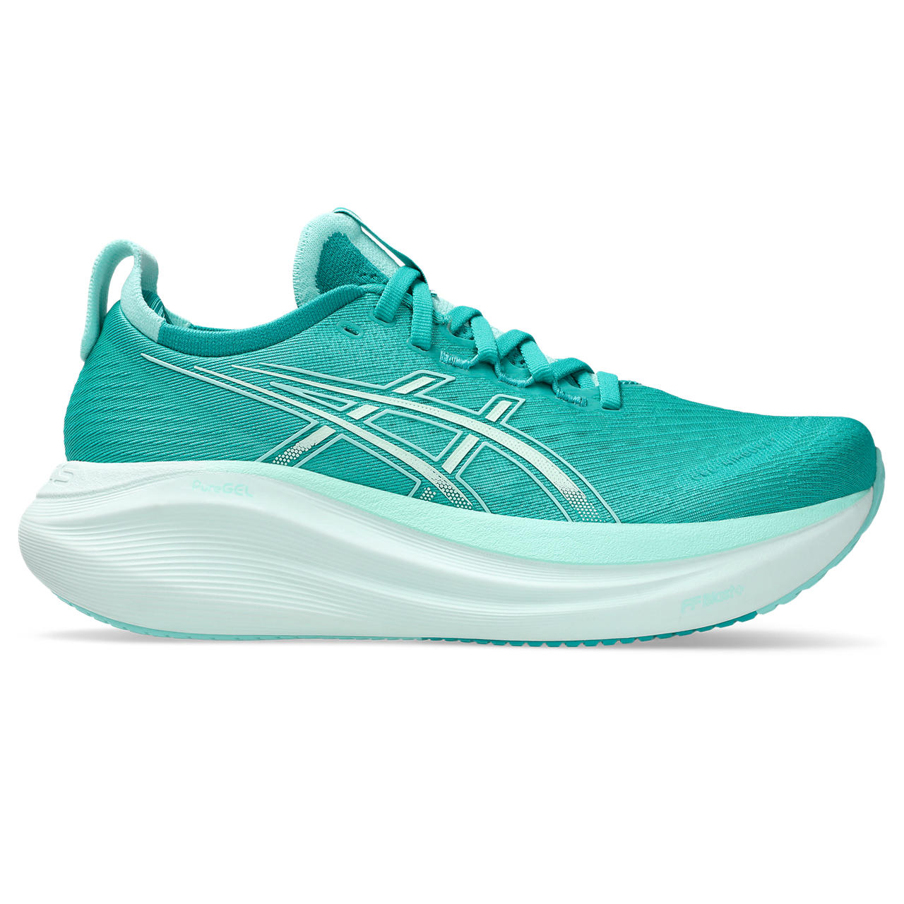 Asics Gel-Nimbus 28 – Turquoise/White Running Shoe