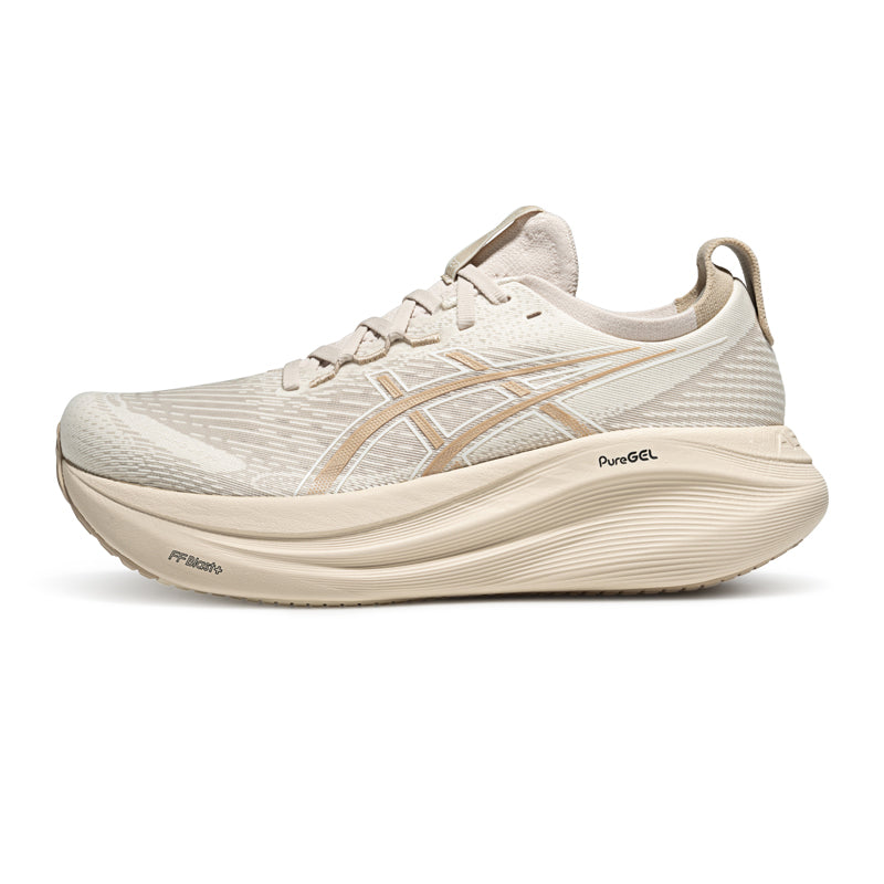 Asics Gel-Nimbus 28 – Oatmeal/Beige Running Shoe
