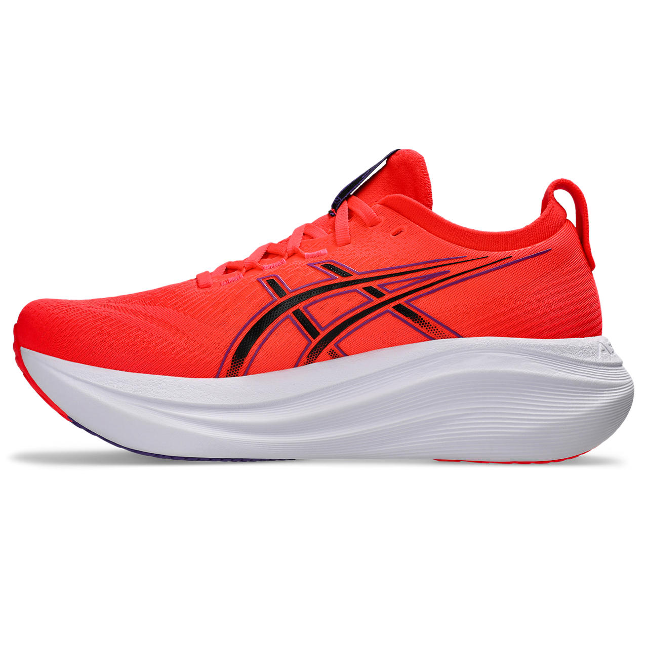 Asics Gel-Nimbus 28 – Red/Black/Purple Running Shoe