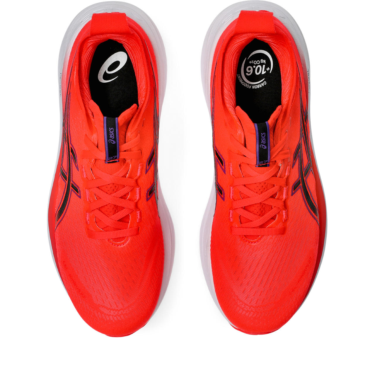 Asics Gel-Nimbus 28 – Red/Black/Purple Running Shoe
