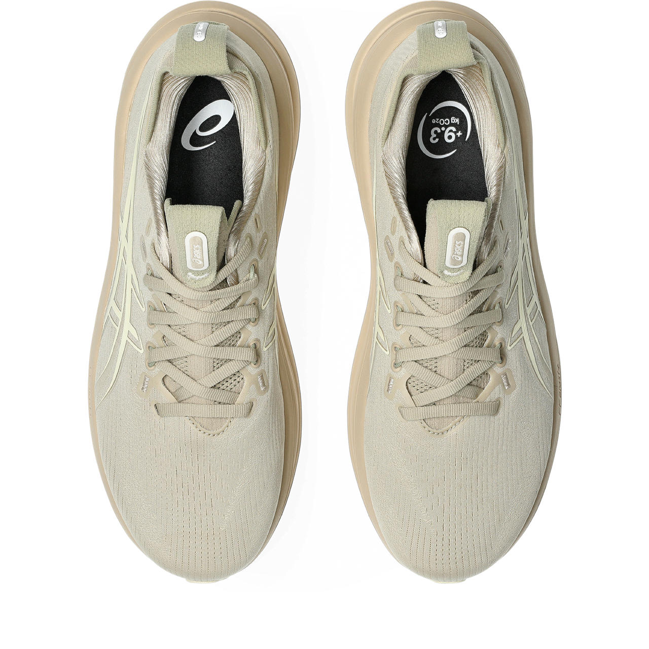 Asics Gel-Nimbus 28 – Khaki/Beige Running Shoe
