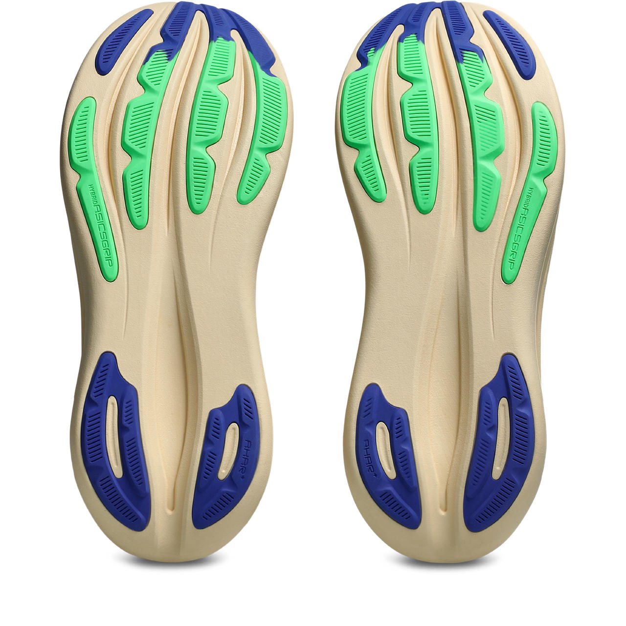 Asics Gel-Nimbus 28 – Cream/Black/Green Running Shoe