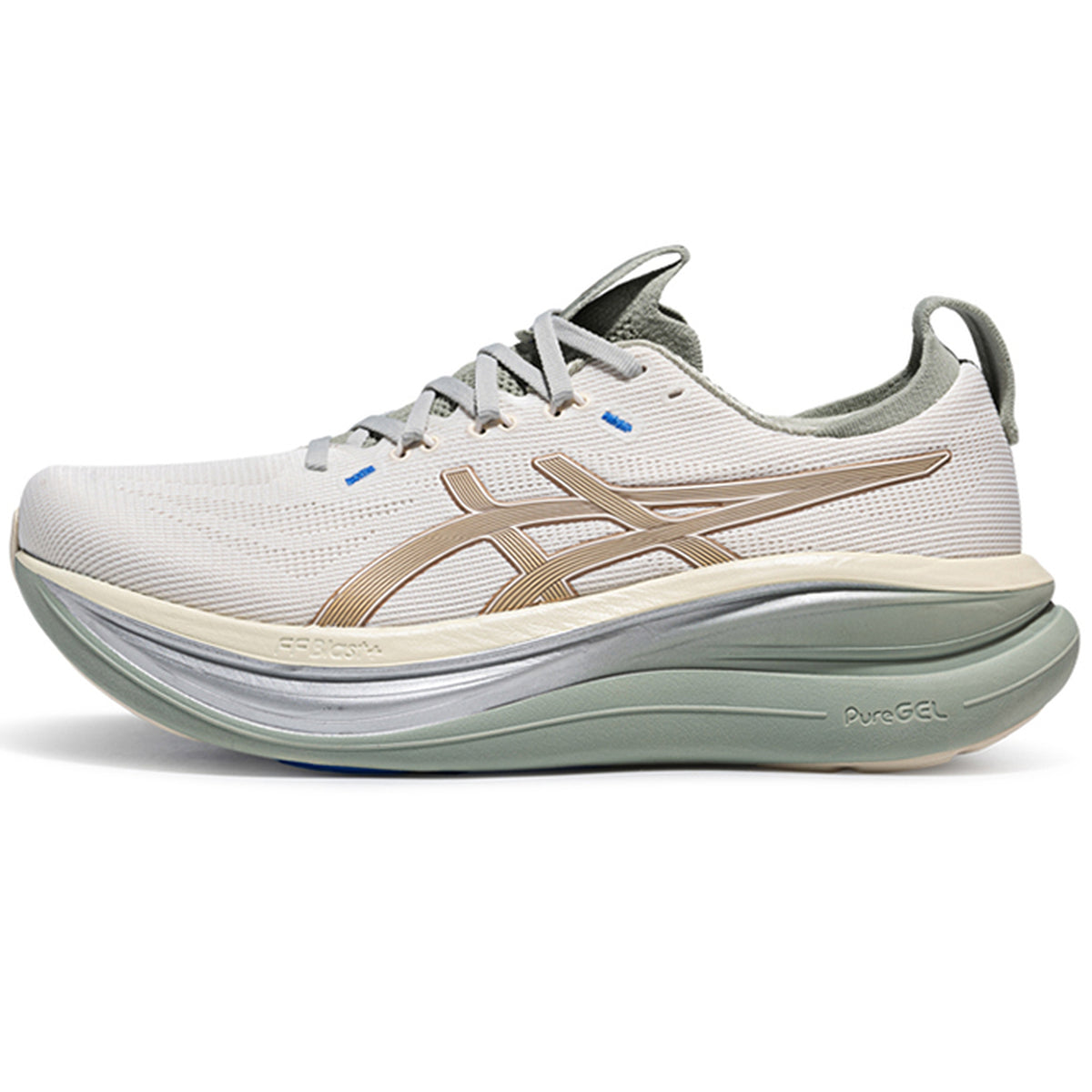 Asics Gel-Nimbus Off-White / Champagne / Sage Green