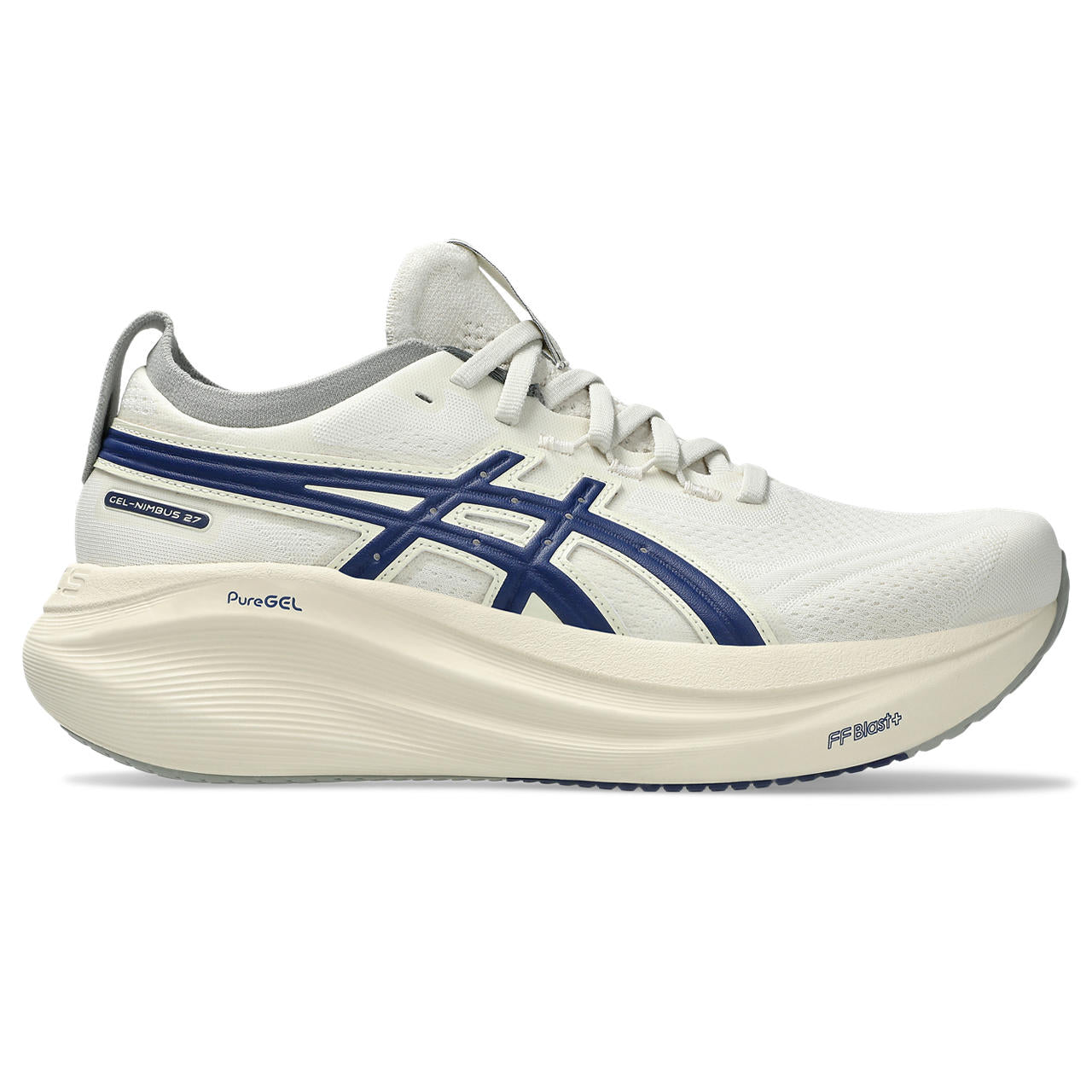 Asics Gel-Nimbus Off-White / Navy Blue