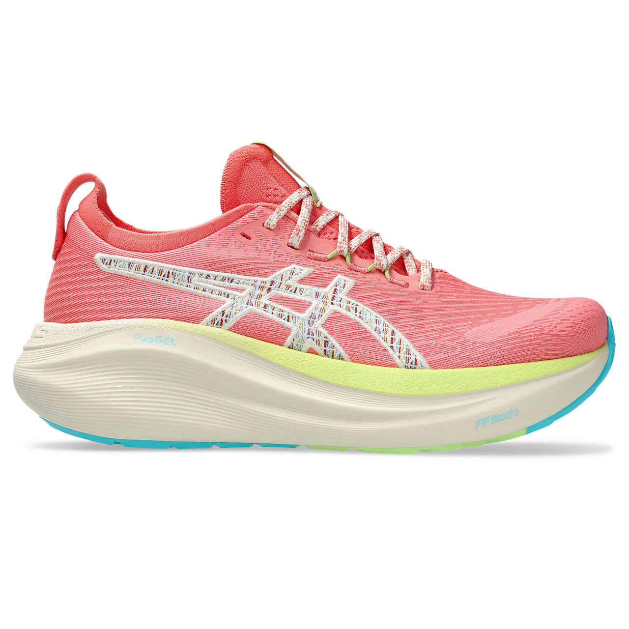 Asics Gel-Nimbus Coral Pink / Off-White / Multicolor