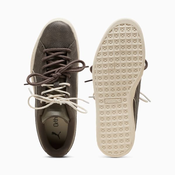 Puma Suede — Taupe / Dual Laces