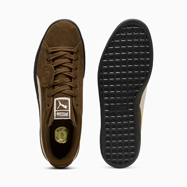 Puma Suede — Brown / Beige / Badge