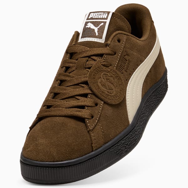 Puma Suede — Brown / Beige / Badge