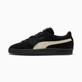 Puma Suede — Black / Beige / Badge