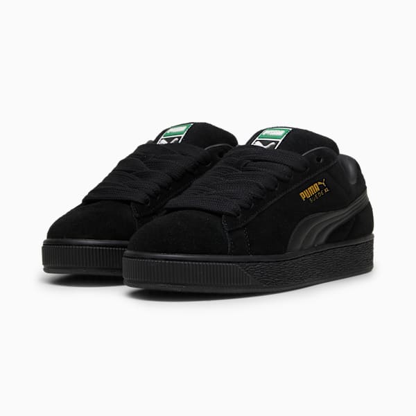 PUMA Suede XL All Black-Gold