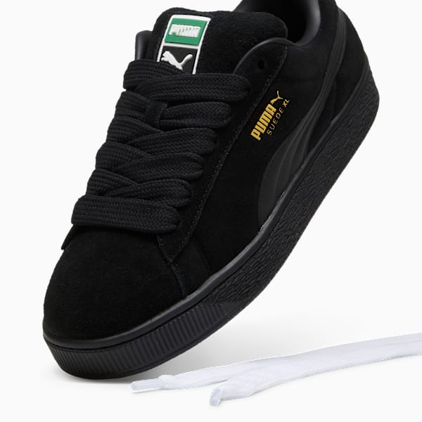 PUMA Suede XL All Black-Gold
