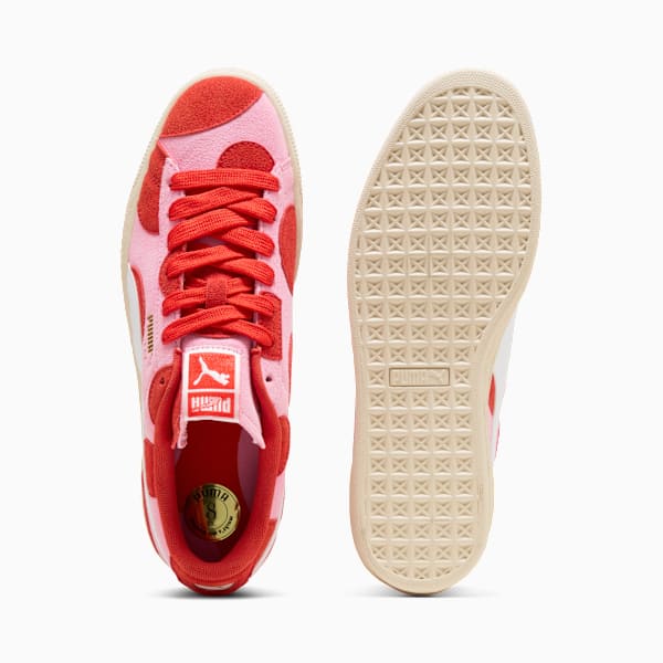 PUMA Suede Classic Pink-Red Polka Dot
