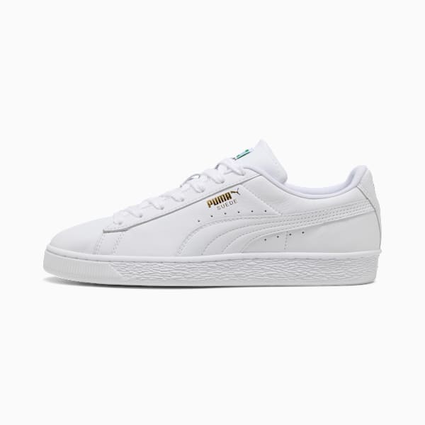 PUMA Suede Classic Leather All-White