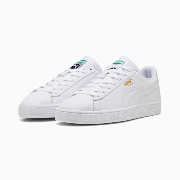 PUMA Suede Classic Leather All-White