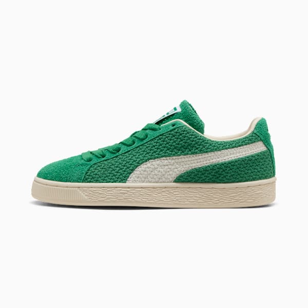 PUMA Suede Classic Knit Green-Off White