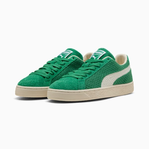 PUMA Suede Classic Knit Green-Off White