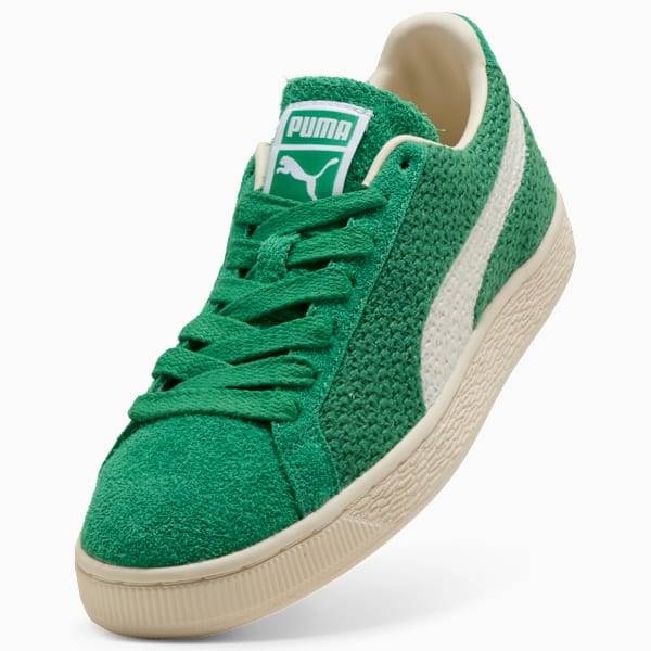 PUMA Suede Classic Knit Green-Off White