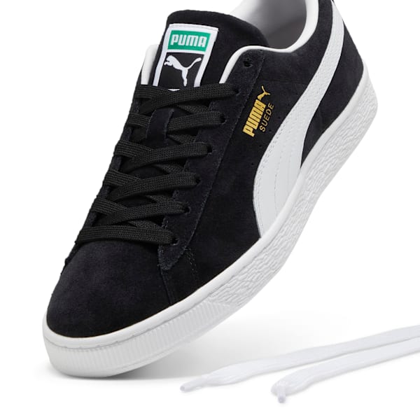 PUMA Suede Classic Black-White-Gold