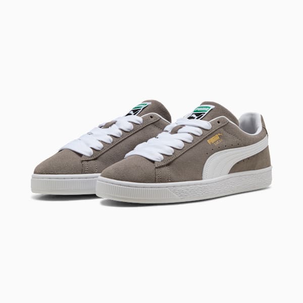 PUMA Suede Classic Grey-White-Gold