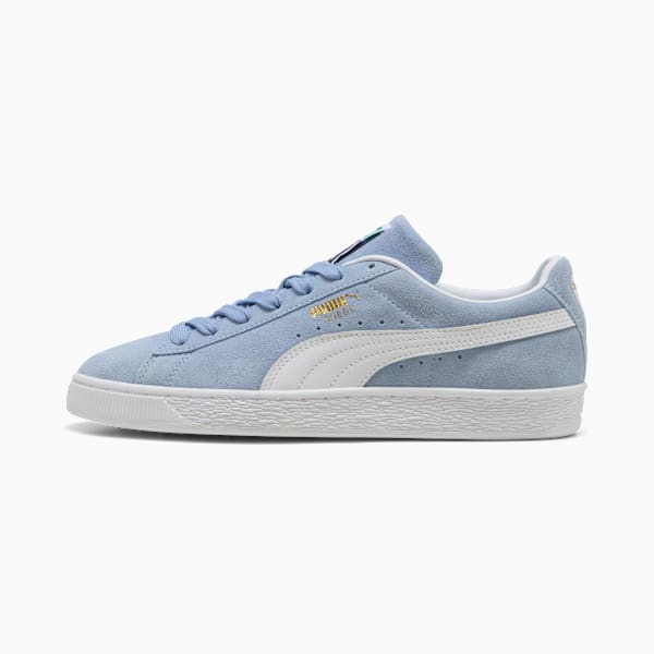 PUMA Suede Classic Light Blue-White-Gold