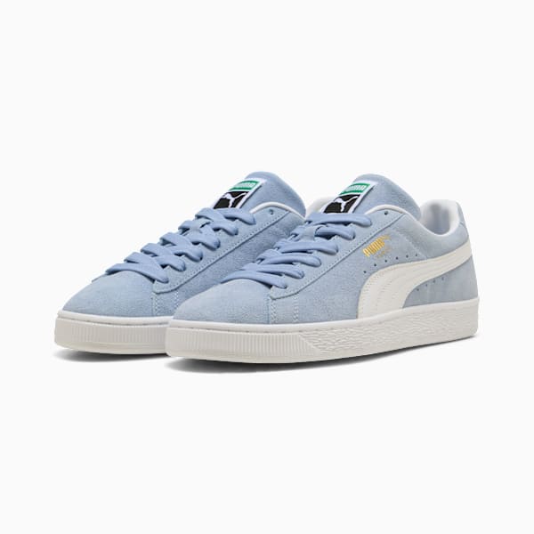 PUMA Suede Classic Light Blue-White-Gold