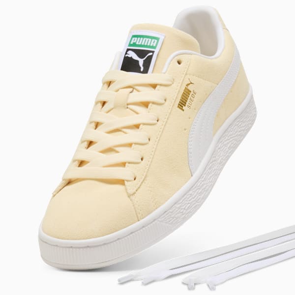 PUMA Suede Classic Pale Yellow-White-Gold
