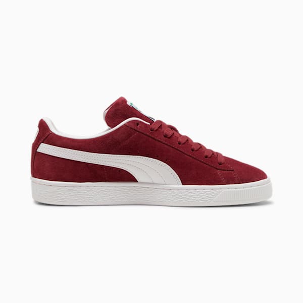 PUMA Suede Classic Burgundy-White-Gold