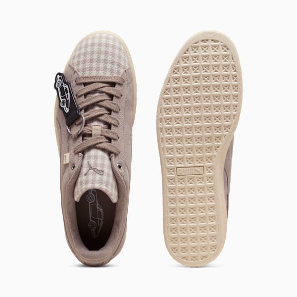 PUMA Suede Classic × Porsche Dusty Mauve Houndstooth