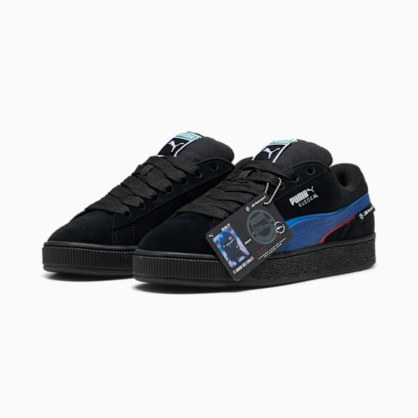 PUMA Suede XL × BMW M Motorsport Black-Blue-Red