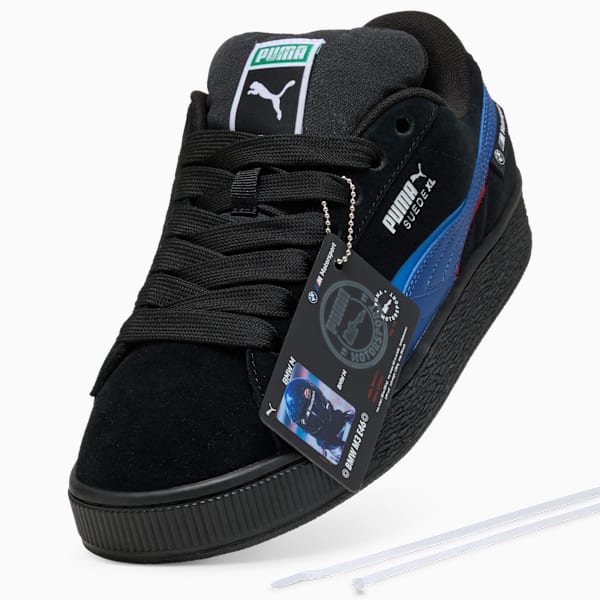 PUMA Suede XL × BMW M Motorsport Black-Blue-Red