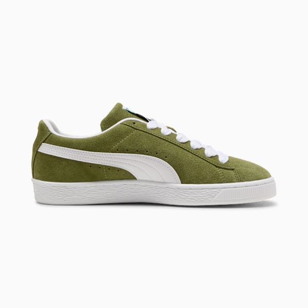 PUMA Suede XL Olive Green-White-Gold