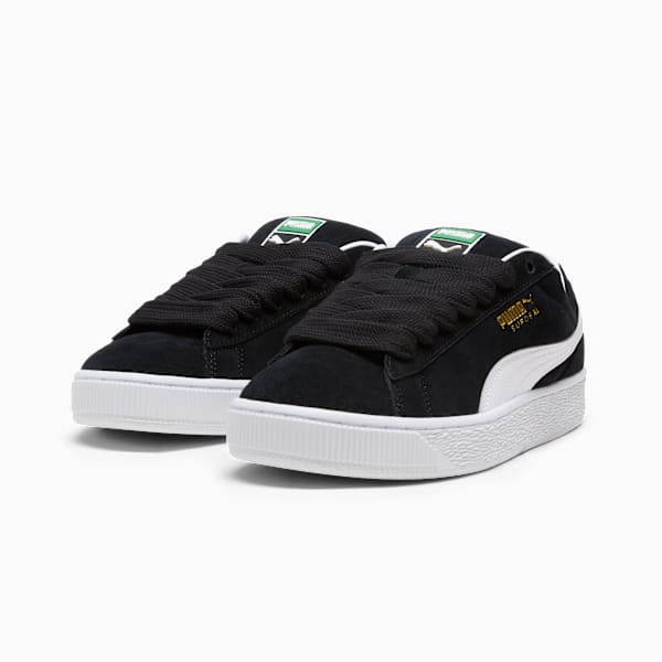 PUMA Suede XL Black-White-Gold