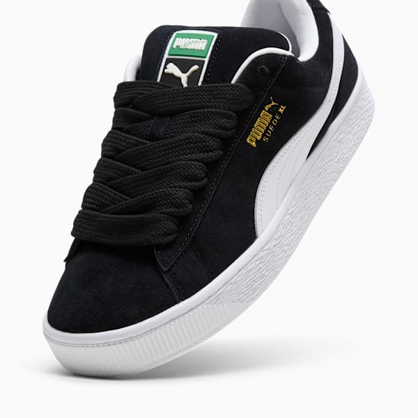 PUMA Suede XL Black-White-Gold