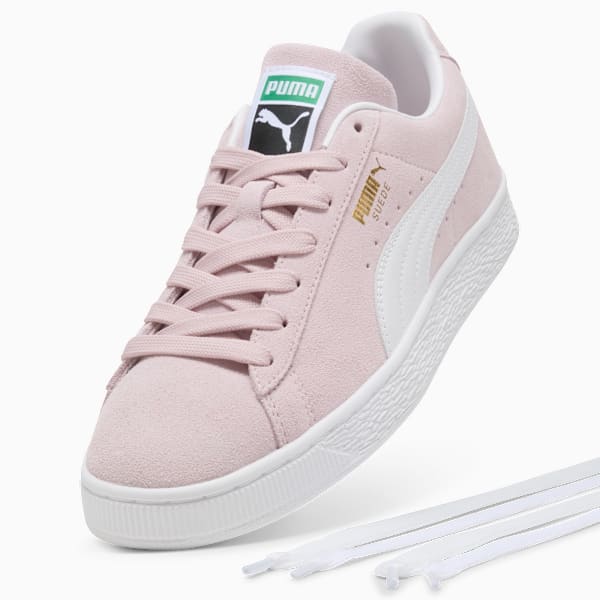 PUMA Suede Classic Pastel Pink-White-Gold