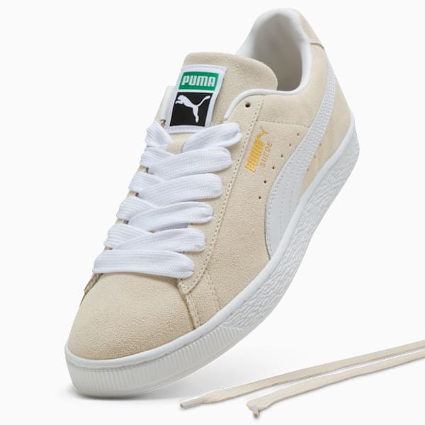 PUMA Suede Classic Cream-White-Gold