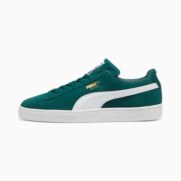 PUMA Suede Classic Deep Green-White-Gold
