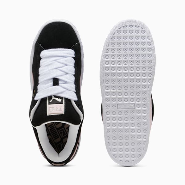 PUMA Suede XL Black-Pastel Pink-Gold