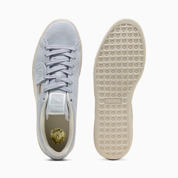 PUMA Suede Classic Light Baby Blue-Off-White-Gold