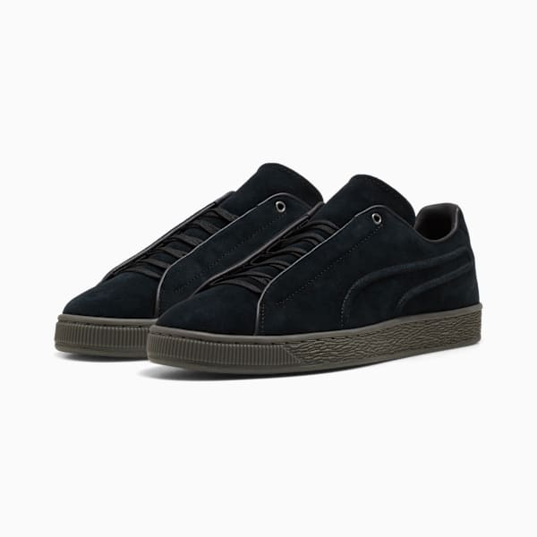 PUMA Suede Premium Black-Olive Sole