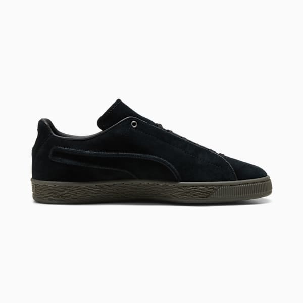 PUMA Suede Premium Black-Olive Sole