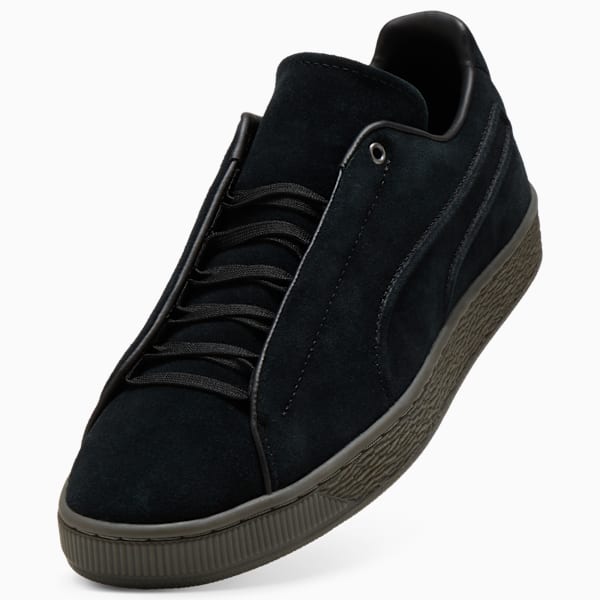 PUMA Suede Premium Black-Olive Sole