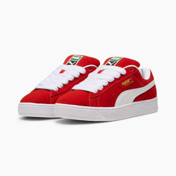 PUMA Suede XL Red-White-Gold