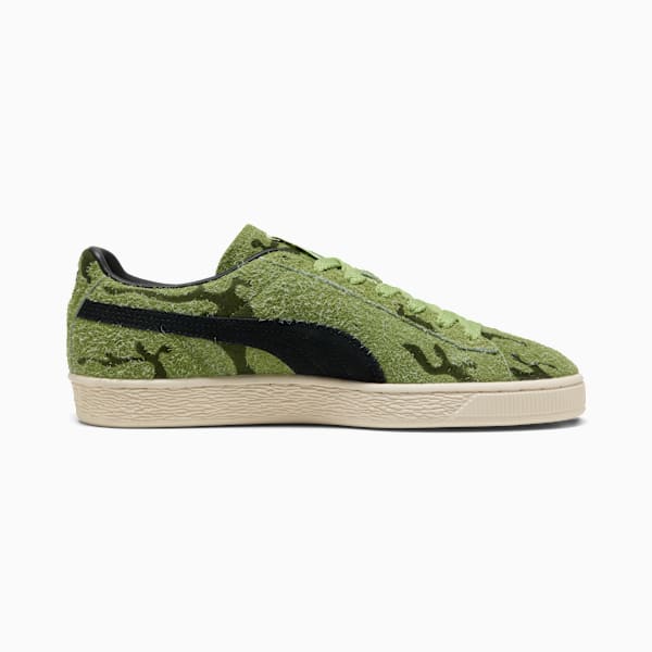 PUMA Suede Camo Green-Black-Vintage Off-White