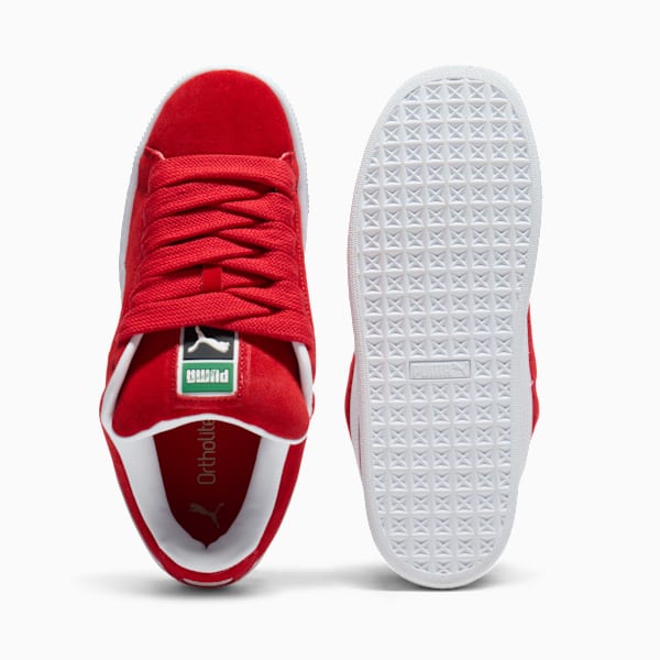 PUMA Suede XL Vivid Red-White-Gold
