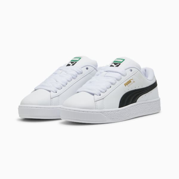 PUMA Suede XL White-Black-Gold