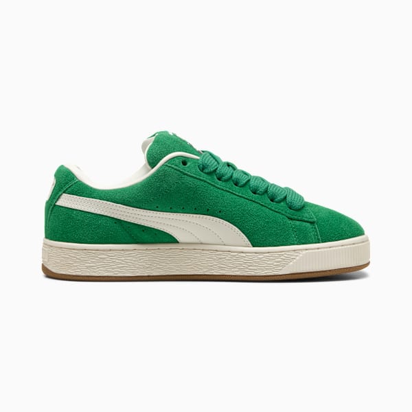 PUMA Suede XL Green-Off-White-Gum Sole