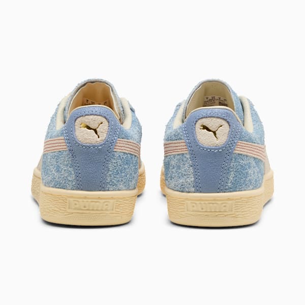 PUMA Suede Denim Blue-Vintage Cream-Gold