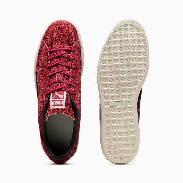 PUMA Suede Red Textured Camo-Black-Vintage Off-White